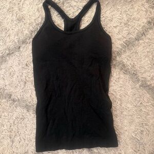 lululemon athletica Black Racerback Tank